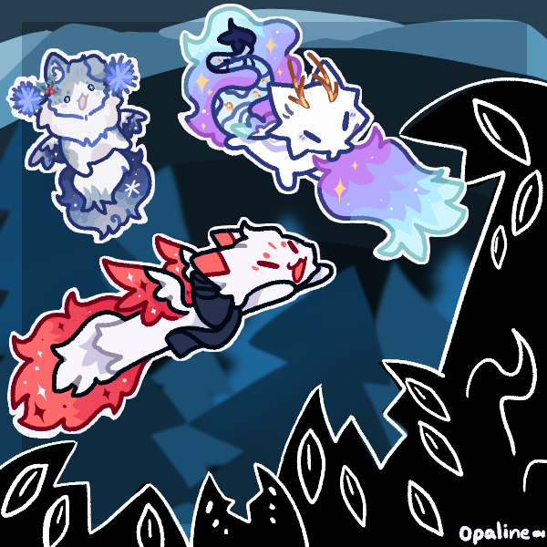 Click to view larger size All paws on deck!